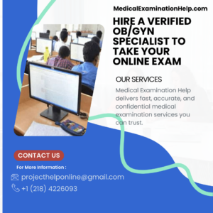 Hire a Verified OBGYN Specialist to Take Your Online Exam